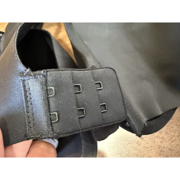 Soma Bra Vanishing Back Full Coverage 38B Solid Black Seamless Underwire NWT - Picture 8 of 9